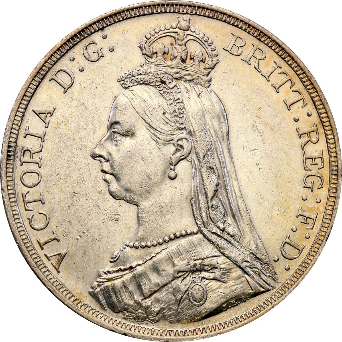 Wielka Brytania, Wiktoria (1837-1901). Korona 1887, Londyn